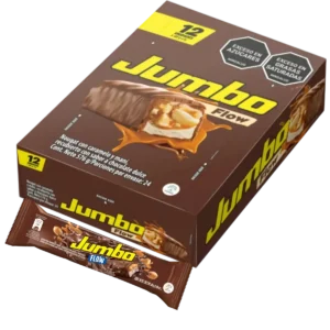 Jumbo Flow Chocolate Oscuro X 12