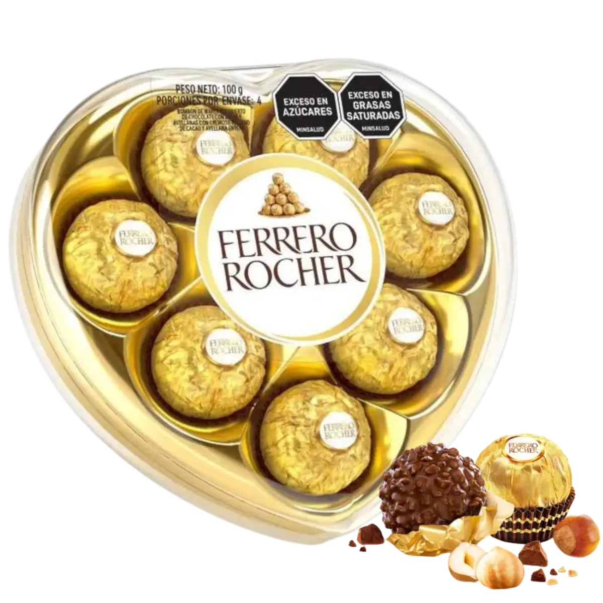 Ferrero Rocher Corazón X 8