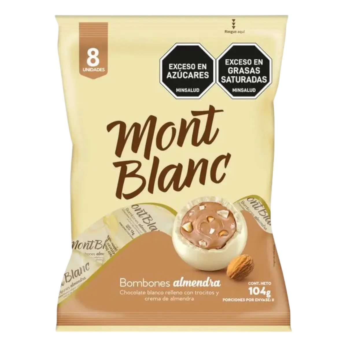 Mont Blanc Bombones Almendra X 8