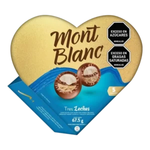 Mont Blanc Tres Leches Corazón X 5