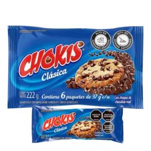 Chokis Galleta Clasica Azul X 6