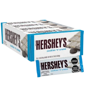 Chocolatina Hersheys Cookies Creme X 36