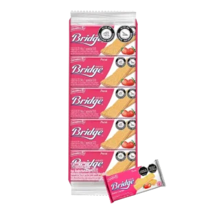 Galleta Bridge Fresa X 10