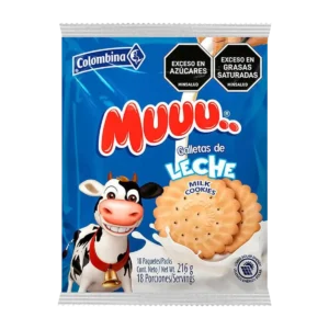 Muuu Galletas De Leche X 18