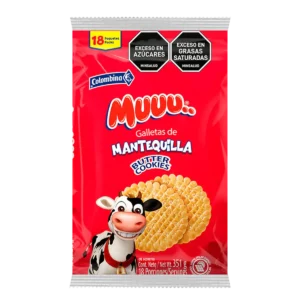 Muuu Galletas De Mantequilla X 18
