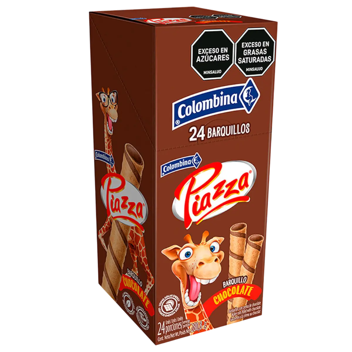 Piazza Barquillo Chocolate X 24