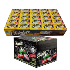 Chiclets Adams Menta Y Surtido X100