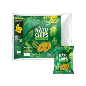 Natuchips Verde X12