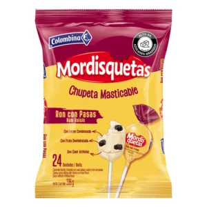Mordisquetas Ron Con Pasas x 24